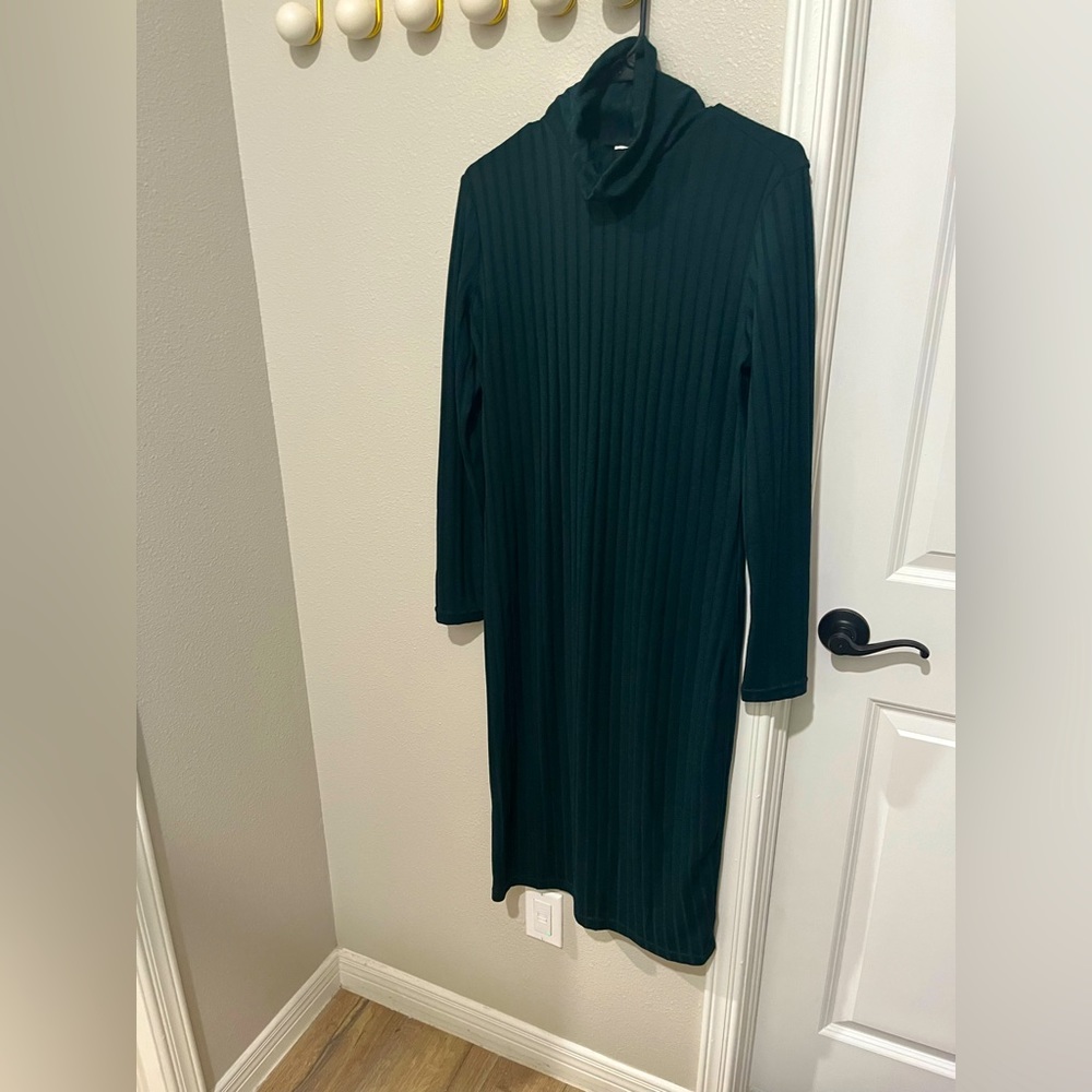 Turtleneck dress